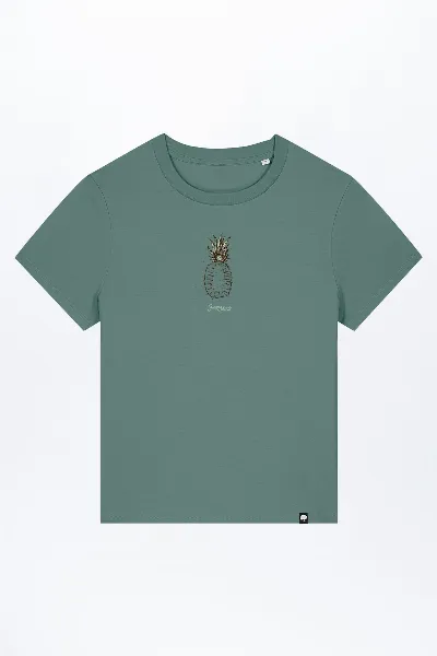 GREEN SHIRTS Melange Pinetree T-Shirt für Frauen