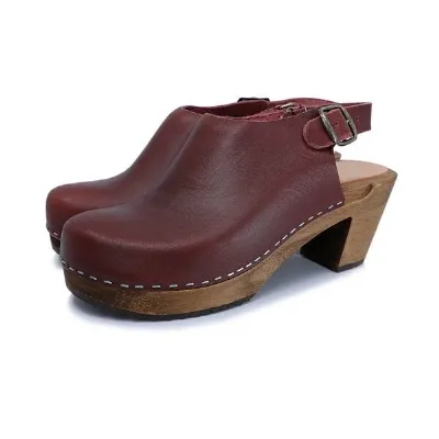 me&myClogs IDÉ - schwedische Holz Clogs von me&myClogs - high mid heel