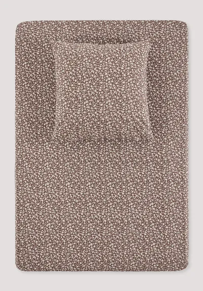 hessnatur hessnatur Renforcé Spannbetttuch MILLIE aus Bio-Baumwolle - braun - Größe 180x200 cm
