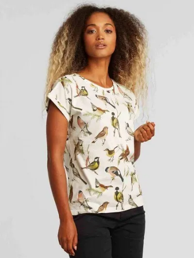 Dedicated DEDICATED T-Shirt Visby Autumn Birds