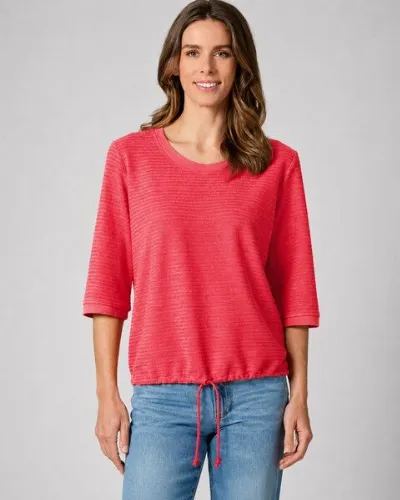 HempAge HempAge Weites Halbarm Damenshirt Hanf/Biobaumwolle