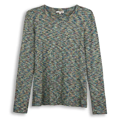 Living Crafts LIVING CRAFTS - Damen Langarm-Shirt - Gemustert