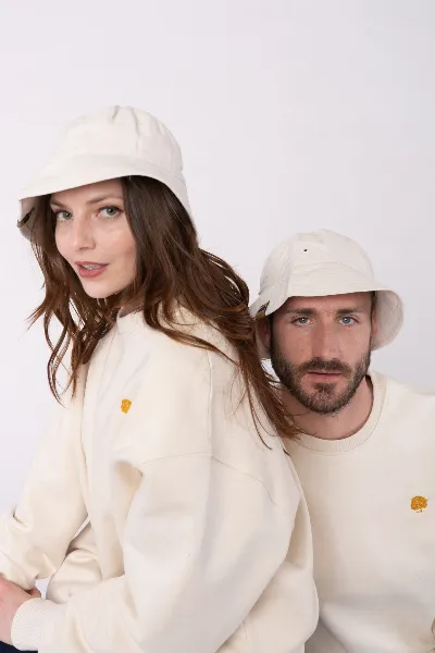 GREEN SHIRTS Bucket Hat aus  Bio Baumwolle & Recyceltes Polyester