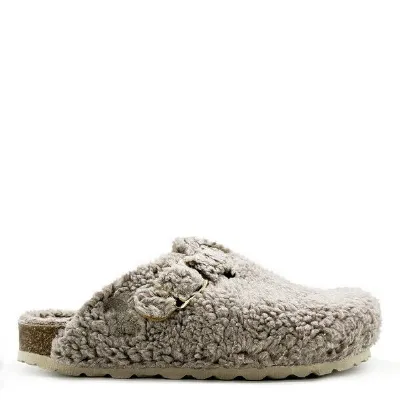 thies Veganer thies ® Eco Teddy Clog aus Biobaumwolle
