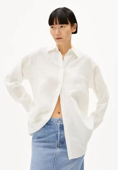 ARMEDANGELS ARMEDANGELS MAALGAA PURE LINO Damen Bluse aus Leinen