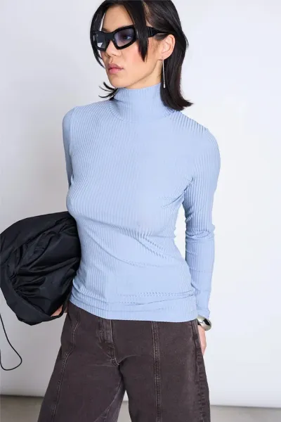JAN N JUNE JAN 'N JUNE Damen vegan Rollkragenpullover Mio Mittel