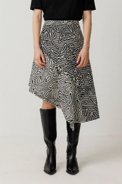 SKFK SKFK Damen vegan Rock Nethe Schwarz/WeiÃŸ