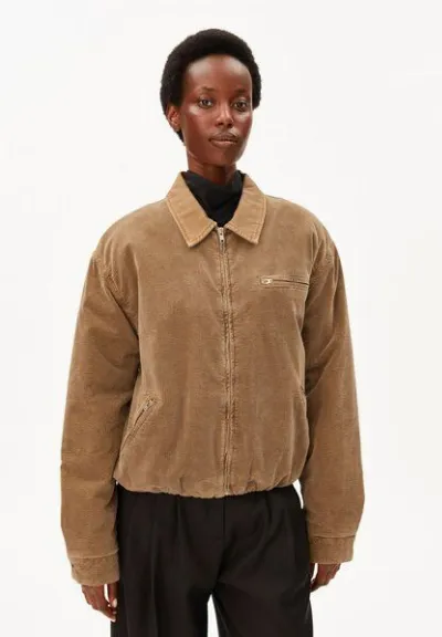 ARMEDANGELS ARMEDANGELS PADDED CORD ICONIC Å Damen Kordjacke aus Bio-Baumwoll Mix