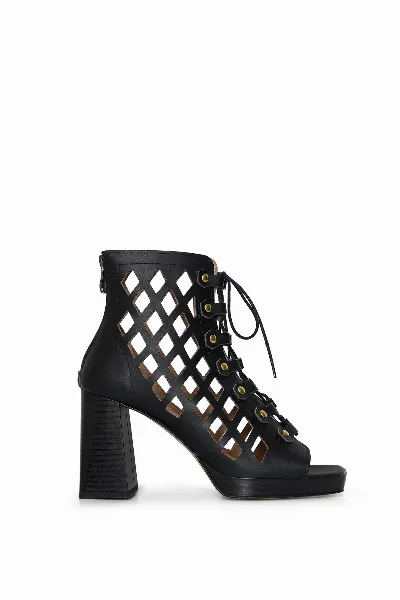 AGAZI AGAZI Damen vegan Sandalen Dance Your Way Cut Out Block Heel