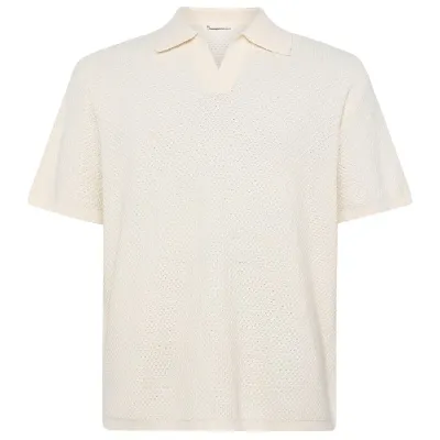 KnowledgeCotton Apparel KnowledgeCotton Apparel - Organic Cotton Knitted Polo - Polo-Shirt