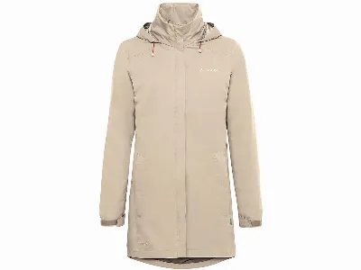 Vaude VAUDE Damen-Regen-Parka Escape mit separatem Kragen, linen,