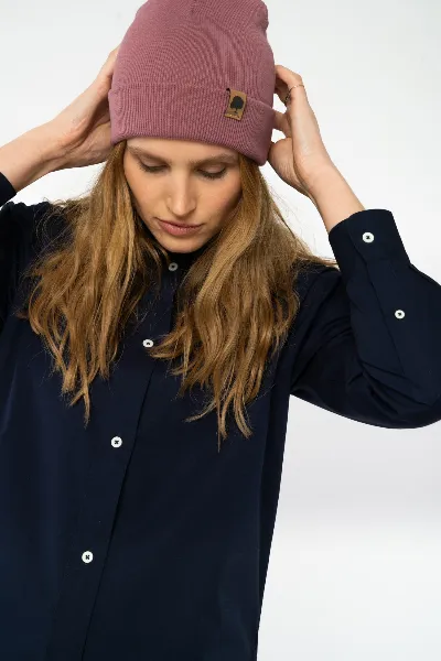 GREEN SHIRTS Rib Beanie aus Bio Baumwolle & recyceltem Polyester
