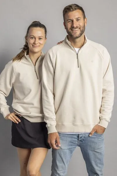 dirts dirts Quarter Zip Raglan