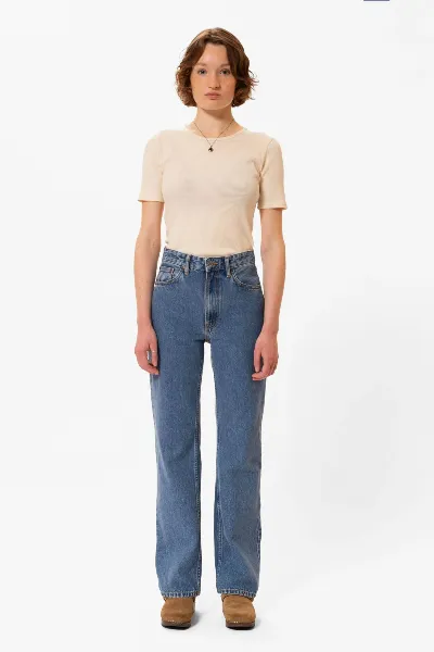 Nudie Jeans Jeans Clean Eileen Casual Blue