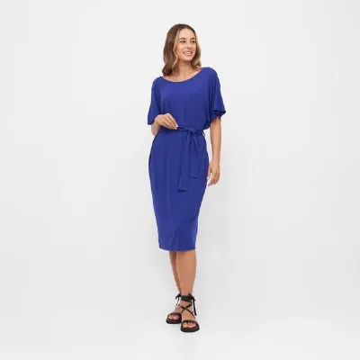 WiDDA berlin WiDDA berlin Jerseykleid ANNA kobalt aus ECOVERO® Jersey