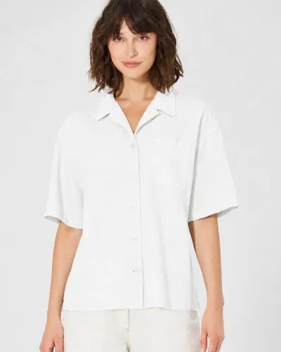HempAge HempAge Urbane Sommerbluse Hanf/Biobaumwolle