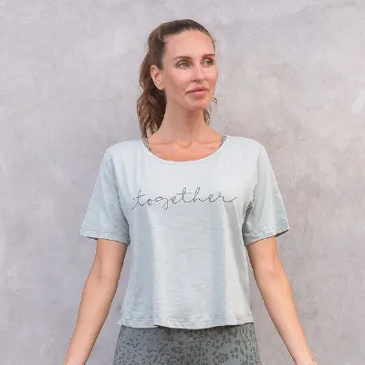 Jaya Jaya TOGETHER - Damen - Weiches loose-cut Shirt aus 100% Bio-Baumwolle