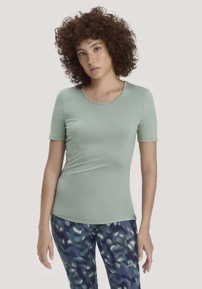 hessnatur hessnatur Damen T-Shirt PURE FLOW aus TENCEL™ Modal - grün