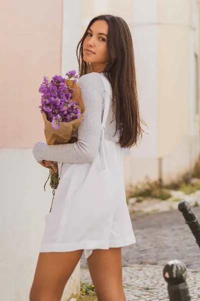 Vanilla Sand Vanilla Sand Damen vegan Playsuit My Go To Hafermilch