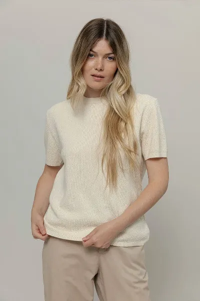 Rifò RifÃ² Damen vegan T-Shirt Carlotta