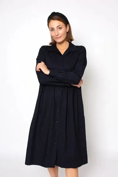 Zerum Zerum Ecovero Langarmkleid Modell: Alisca