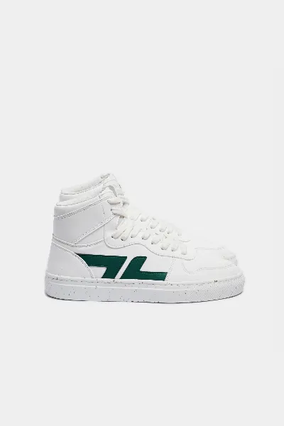 Zèta ZÃ¨ta Herren vegan Sneaker Alta GrÃ¼n & WeiÃŸ