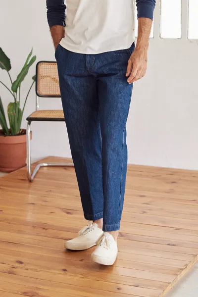 TWOTHIRDS TWOTHIRDS Herren vegan Jeans Totoya Mittelblau
