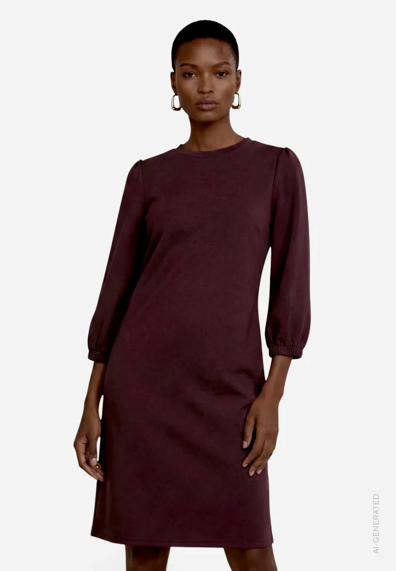 zero Sweatkleid mit 3/4 Arm