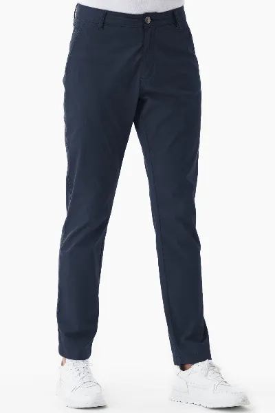 ORGANICATION ORGANICATION Herren vegan Slim-Fit-Hose Marineblau