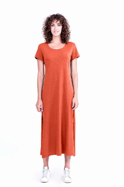 RAVENS VIEW IBIZA RAVENS VIEW IBIZA Damen vegan Kleid Uma Radiant Red