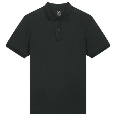 YTWOO YTWOO Nachhaltiges Unisex-Poloshirt im Vintage-Look – Mid-Light