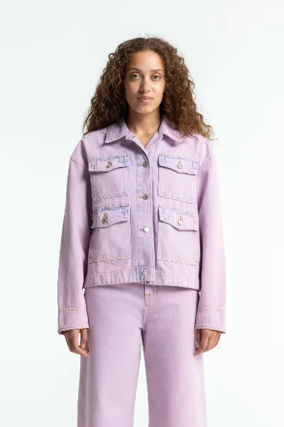 Kings Of Indigo Kings of Indigo Damen vegan Jacke Meisho Chase Polignac Overdye