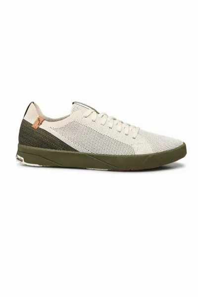 SAOLA SAOLA Herren vegan Sneaker Herren Cannon Knit 2.0 WeiÃŸ / Burnt Olive