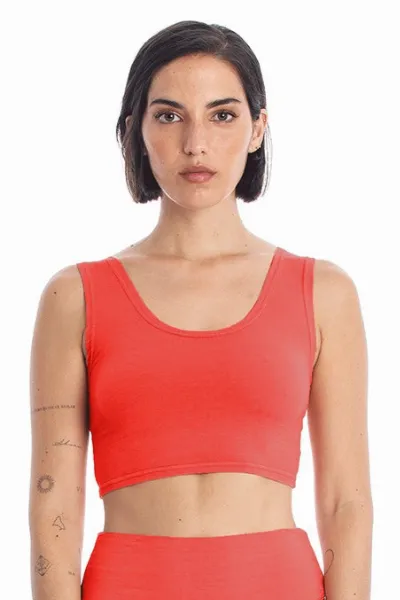 RAVENS VIEW IBIZA RAVENS VIEW IBIZA Damen vegan Yoga Top Radiant Red
