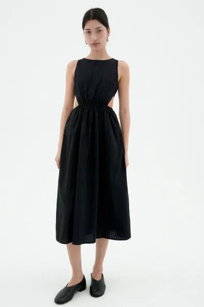 thinking mu Thinking MU Damen vegan Kleid Seersucker Kin