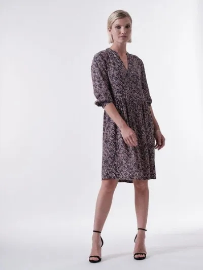LANIUS LANIUS Kleid Print Minimal aus LENZING ECOVERO