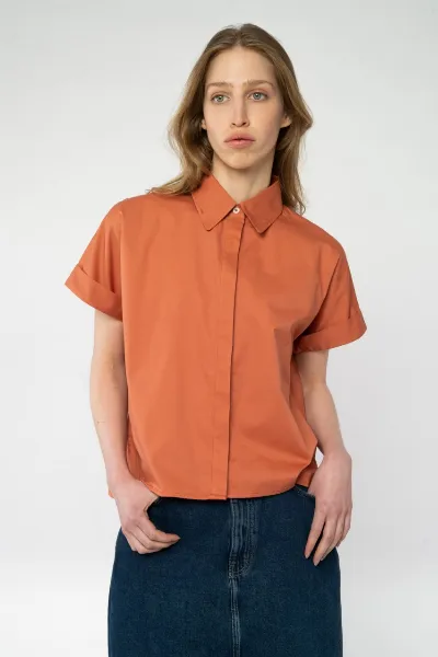MELAWEAR NILAY Bluse aus Bio Baumwolle