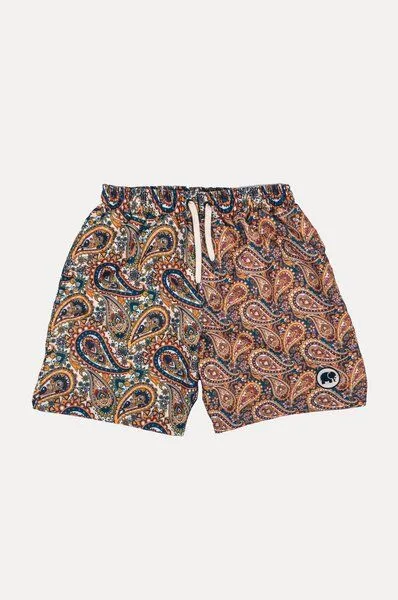 Trendsplant Trendsplant Ocean Paisley SEAQUAL®YARN Swim Trunks