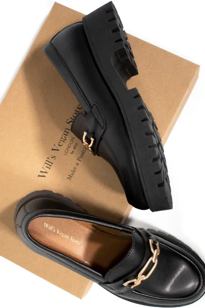 Will's Vegan Store Will's Vegan Store Damen vegan Gleissohle Loafers