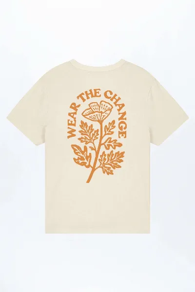 GREEN SHIRTS Be Kind Flower T-Shirt für Frauen