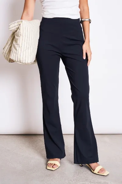 JAN N JUNE JAN 'N JUNE Damen vegan Leggings Flared Nore