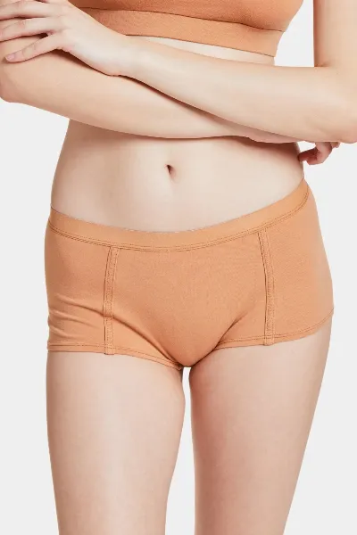 VATTER VATTER Damen vegan 3er-Pack Shorts Easy Emma Sandstorm