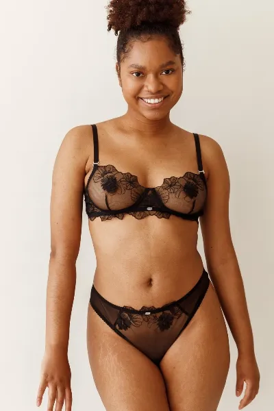 Savara Intimates Savara Intimates Damen vegan Bralette Wacholder