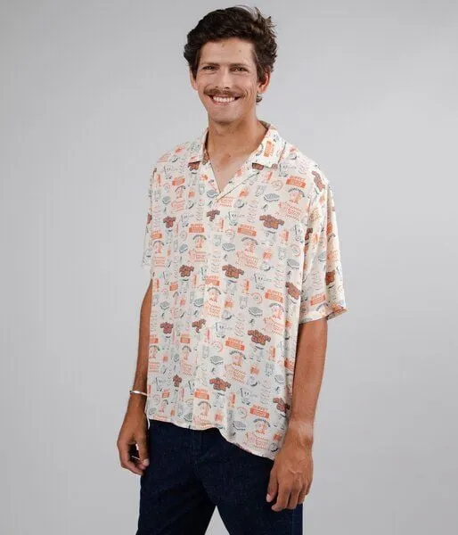 Brava Fabrics Brava Fabrics Kurzarm-Hemd Buffet Aloha