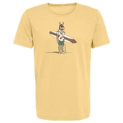 GreenBomb GREENBOMB Print T-Shirt Animal Donkey Surf Spice