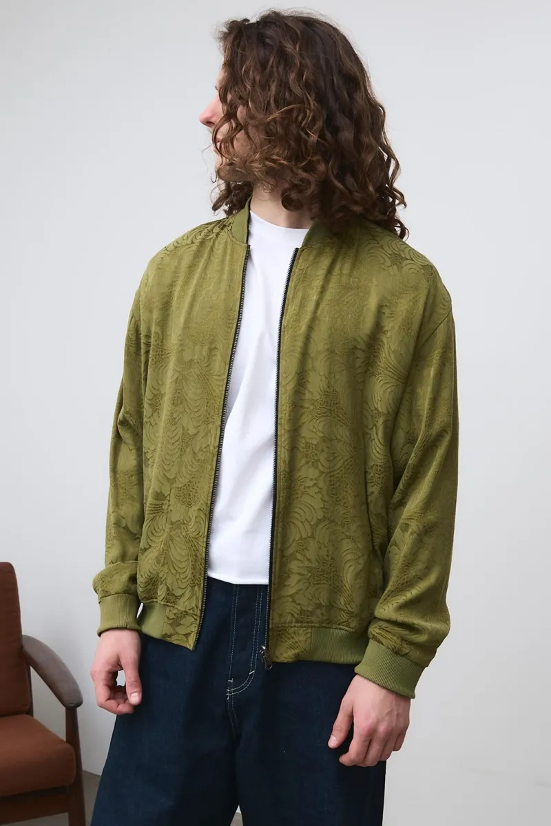 Yahmo Yahmo Herren vegan Jacke Bomber Reversible Fred Moss/