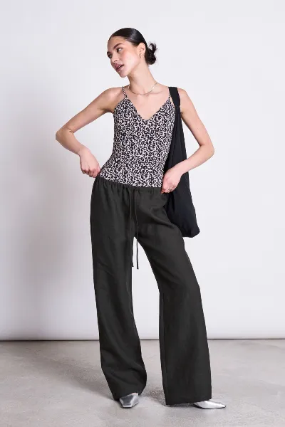 JAN 'N JUNE Top Matilda Leo Print