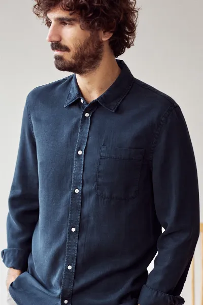 TWOTHIRDS TWOTHIRDS Herren vegan Shirt Rosella Night Sky