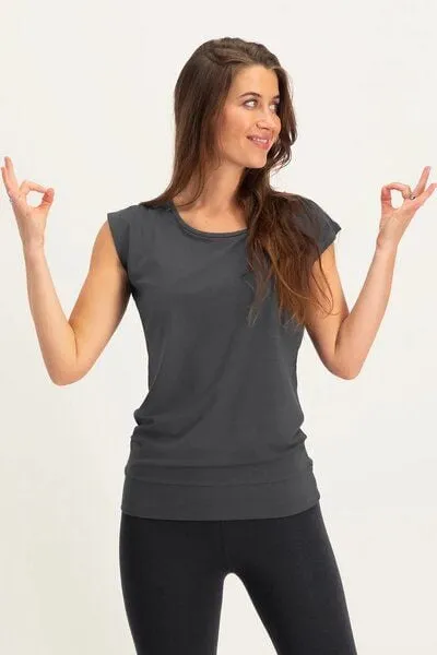 Urban Goddess Urban Goddess Lockeres Asana-Yoga-Shirt