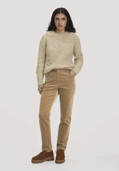 hessnatur hessnatur Damen Cordhose Straight Leg aus Bio-Baumwolle - braun